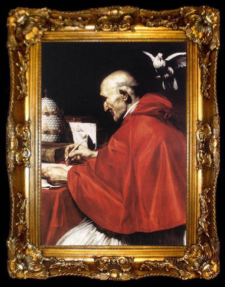 framed  SARACENI, Carlo St Gregory the Great f, ta009-2